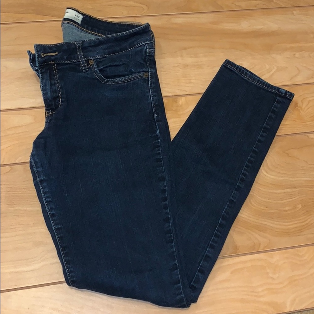 Dark Abercrombie skinny jeans